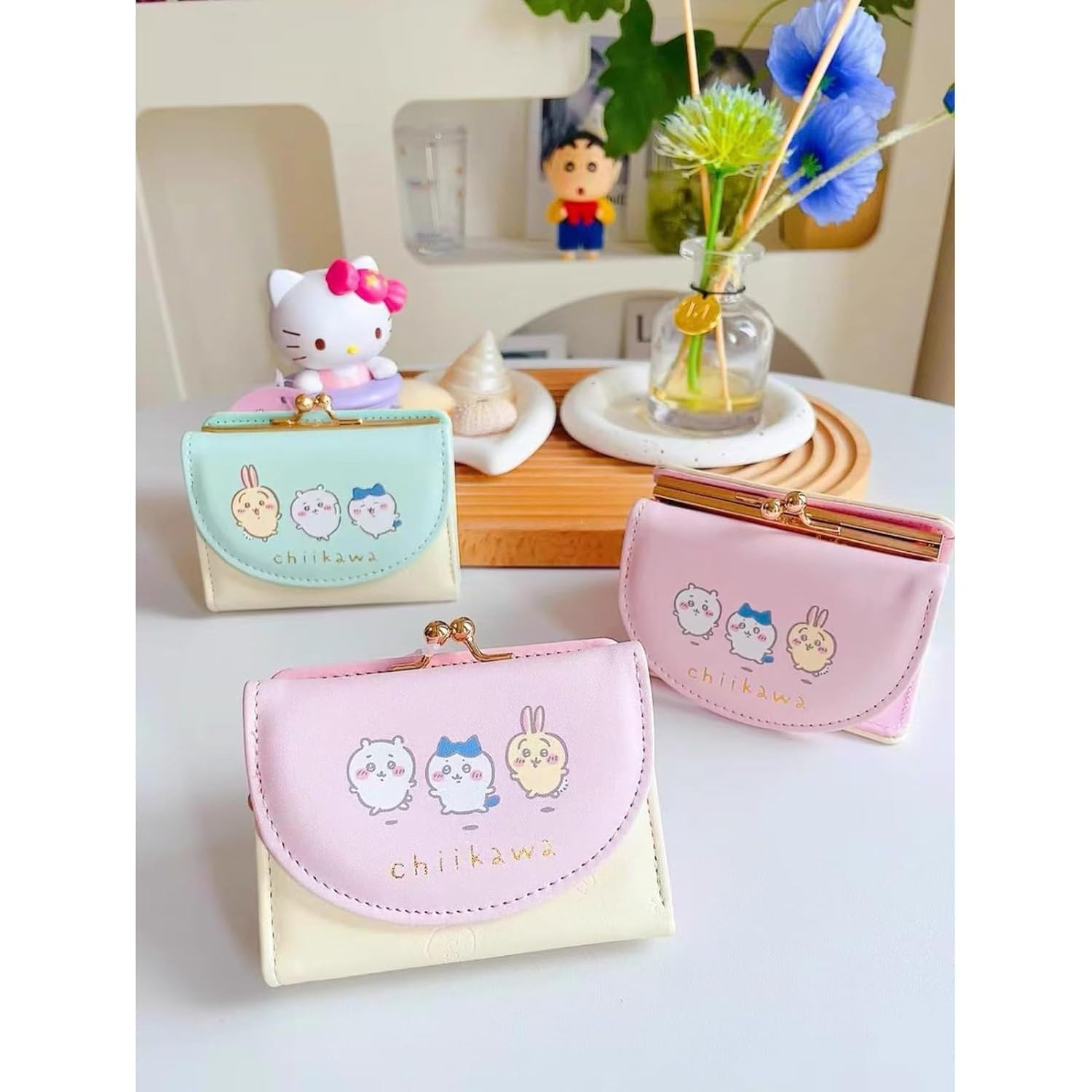 Amazon.co.jp: ちいかわ グッズ 財布 男女兼用 ハチワレ